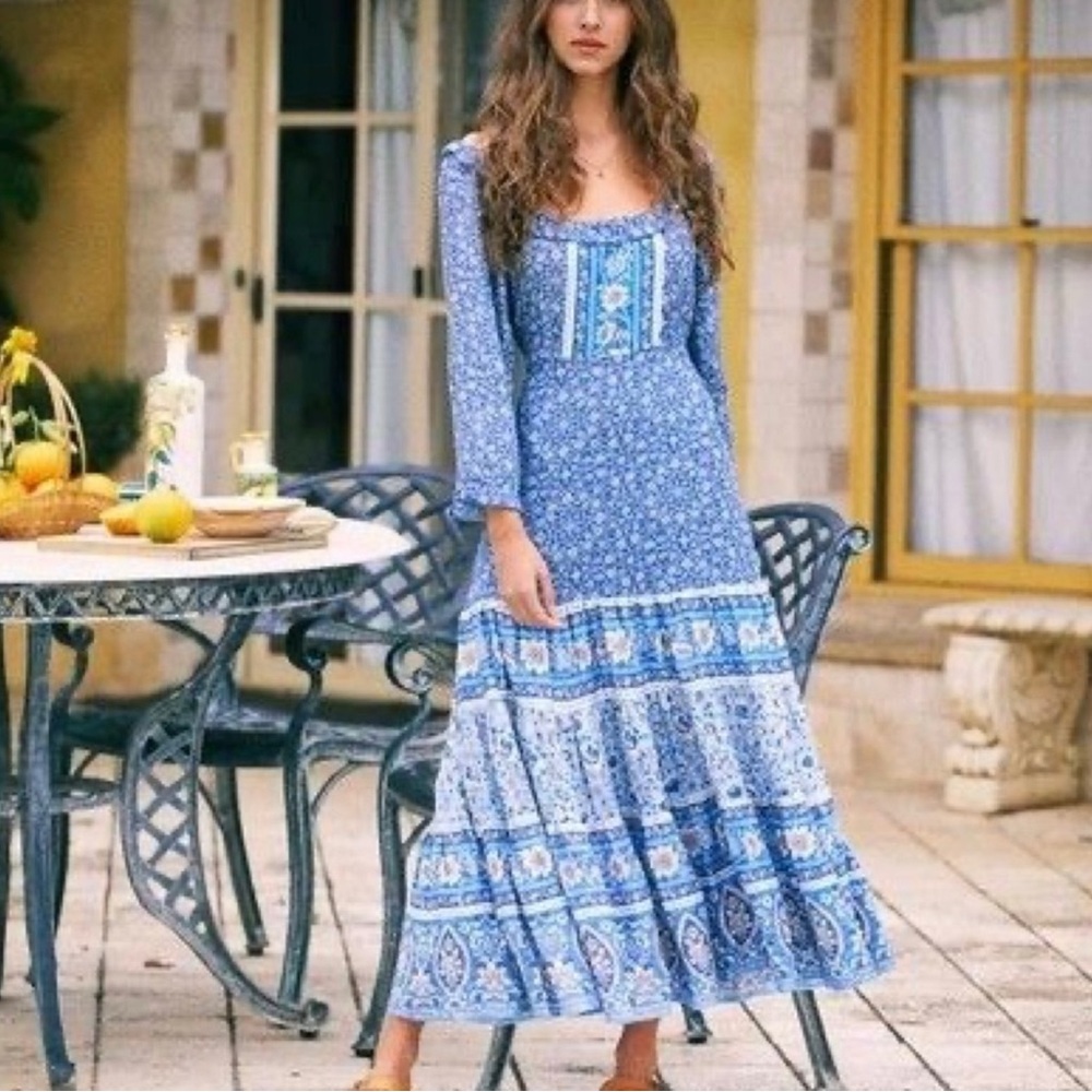 Arnhem Esmee midi dress in Lakeside.  AU size 8/Us size 4